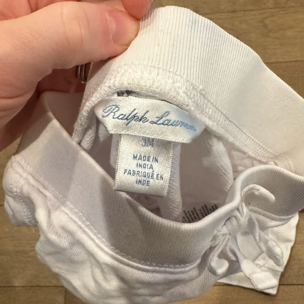 Tie Dye Hook Up Set by Ralph Lauren baby in purple 3 month pants and sweater set